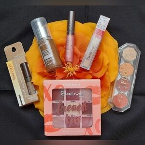 🔥💄 Makeup Lot 6pc NEW Gift Set Palette Foundation Gloss Brow ✨